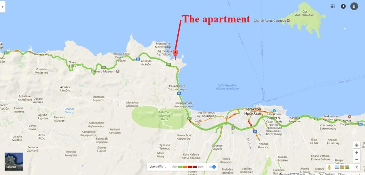 Cretan Experiences Apartment Agia Pelagia Екстериор снимка